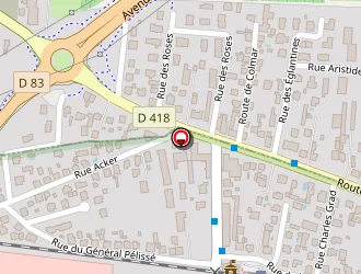 Carte de Niang Nadia à Wintzenheim