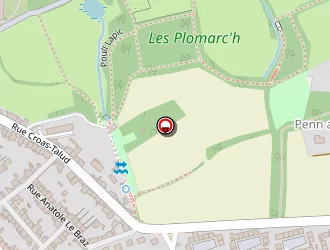 Carte de Gourlenn à Douarnenez