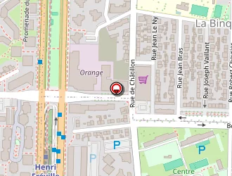 Carte de Macif Assurances à Rennes