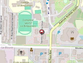 Carte de Bailly Rodolphe à Rennes