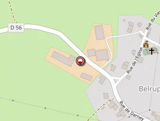 Carte de Tinchant Laurent à Belrupt