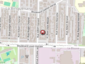 Carte de Espace Mediation à Rennes