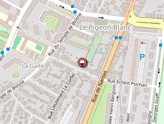 Carte de Lotoux Karine à Rennes