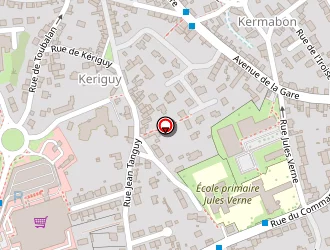 Carte de Kervahut Chauffage à Douarnenez