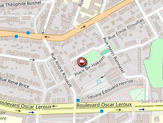 Carte de Centre De Loisirs à Rennes