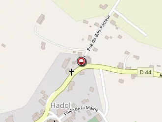 Carte de Café Du Commerce à Hadol