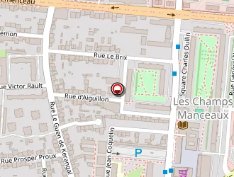 Carte de Les Magnolias à Rennes