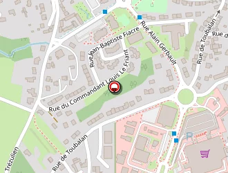 Carte de Fbe (forêt Entreprise) à Douarnenez