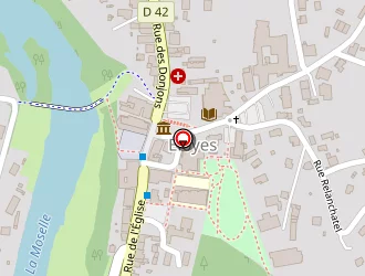 Carte de La Poste à Éloyes