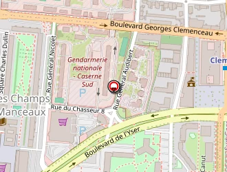 Carte de Aubépine à Rennes