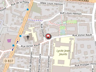 Carte de A.e.p.e.c. Saint Yves à Rennes