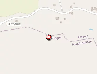 Carte de Croizet Philippe à Domagné