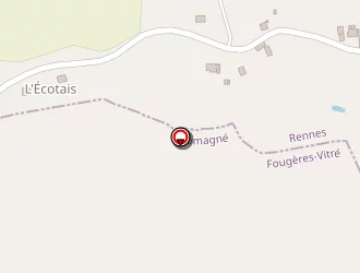 Carte de Croizet Philippe à Domagné