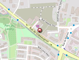 Carte de Pekea à Rennes