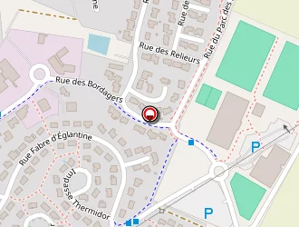 Carte de Gorguis-juniot Raïf à Changé