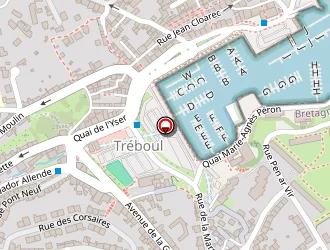 Carte de Kérivel Jean à Douarnenez