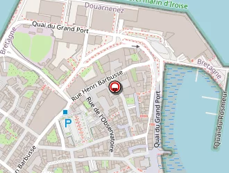 Carte de Petit Mousse à Douarnenez