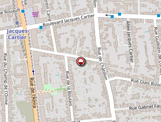 Carte de Société Générale à Rennes