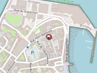 Carte de Maison De La Presse à Douarnenez