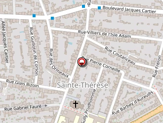 Carte de Ecole Saint Jean à Rennes