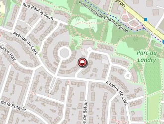 Carte de Chevallier Nicolas à Rennes