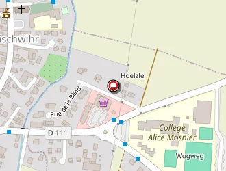 Carte de Supermarché Shopi à Fortschwihr