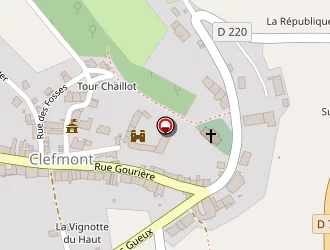 Carte de La Poste à Clefmont