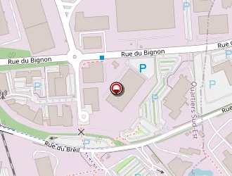 Carte de Publihebdos à Rennes