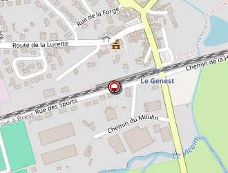 Carte de Roullier à Genest-saint-isle (le)