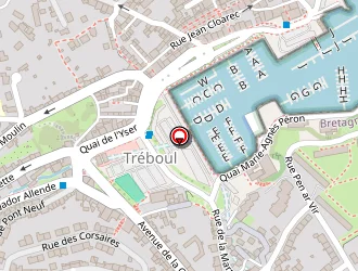 Carte de Au Chien Beauté à Douarnenez