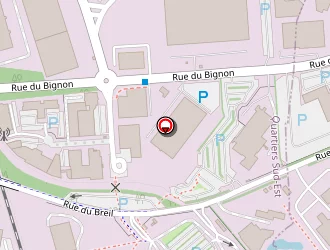 Carte de Servifrance 35 à Rennes