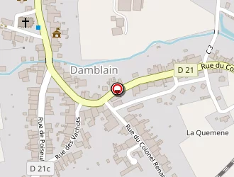 Carte de Theveny Ludovic à Damblain