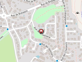 Carte de Brangier Bernard à Changé