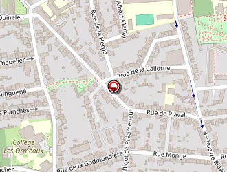 Carte de Le Panama à Rennes