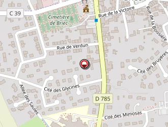 Carte de Garage Ford à Briec