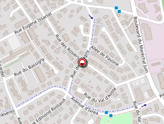 Carte de Ecoles à Chaumont