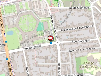 Carte de Drien Pascale à Rennes