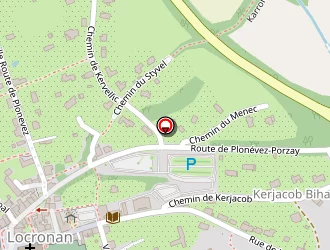 Carte de Presbytère à Locronan