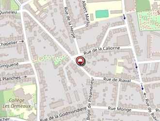 Carte de Allala Mehdi à Rennes