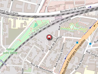 Carte de Kermarrec Immobilier à Rennes