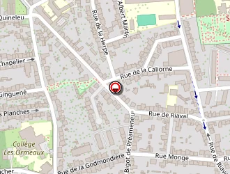 Carte de Alrea à Rennes