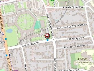 Carte de Boisset Damien à Rennes