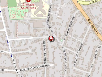 Carte de Commeureuc Pierrick à Rennes