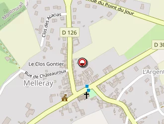 Carte de Ecole Publique à Melleray