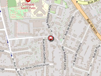 Carte de Le Tiec Isabelle à Rennes