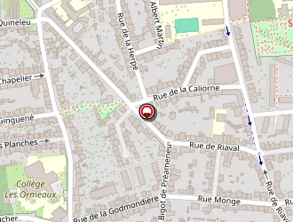 Carte de Radureau Françoise à Rennes