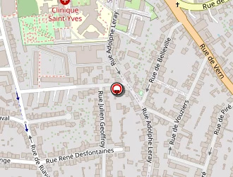 Carte de Icf Novedis à Rennes