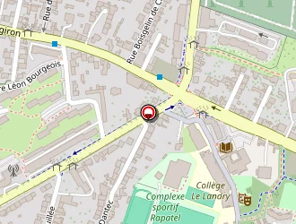 Carte de Bibliothèque Landry à Rennes