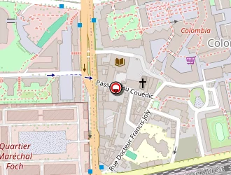 Carte de Le 203 à Rennes