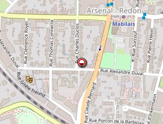 Carte de Arpej à Rennes